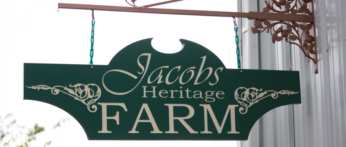 Jacobs Heritage Farm Sign